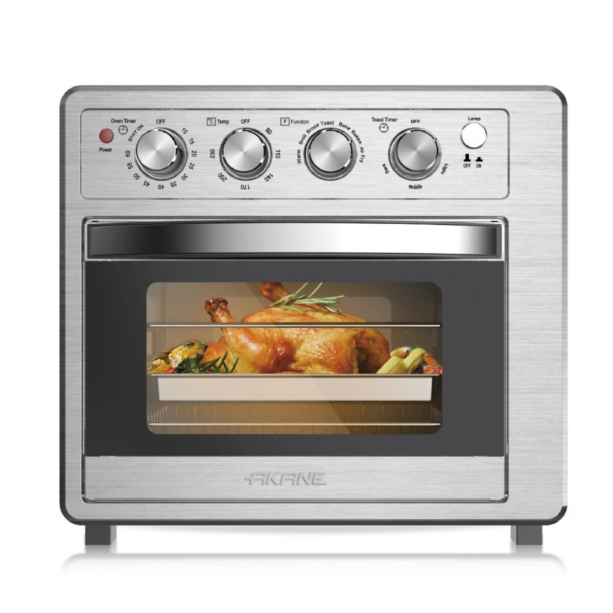 HORNO ELÉCTRICO FREIDORA SIN ACEITE A.5153 - GRIS 