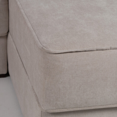 Rinconera Olimpus - Tela Microfibra - Chaise derecho Kruger 02-152 (Beige)