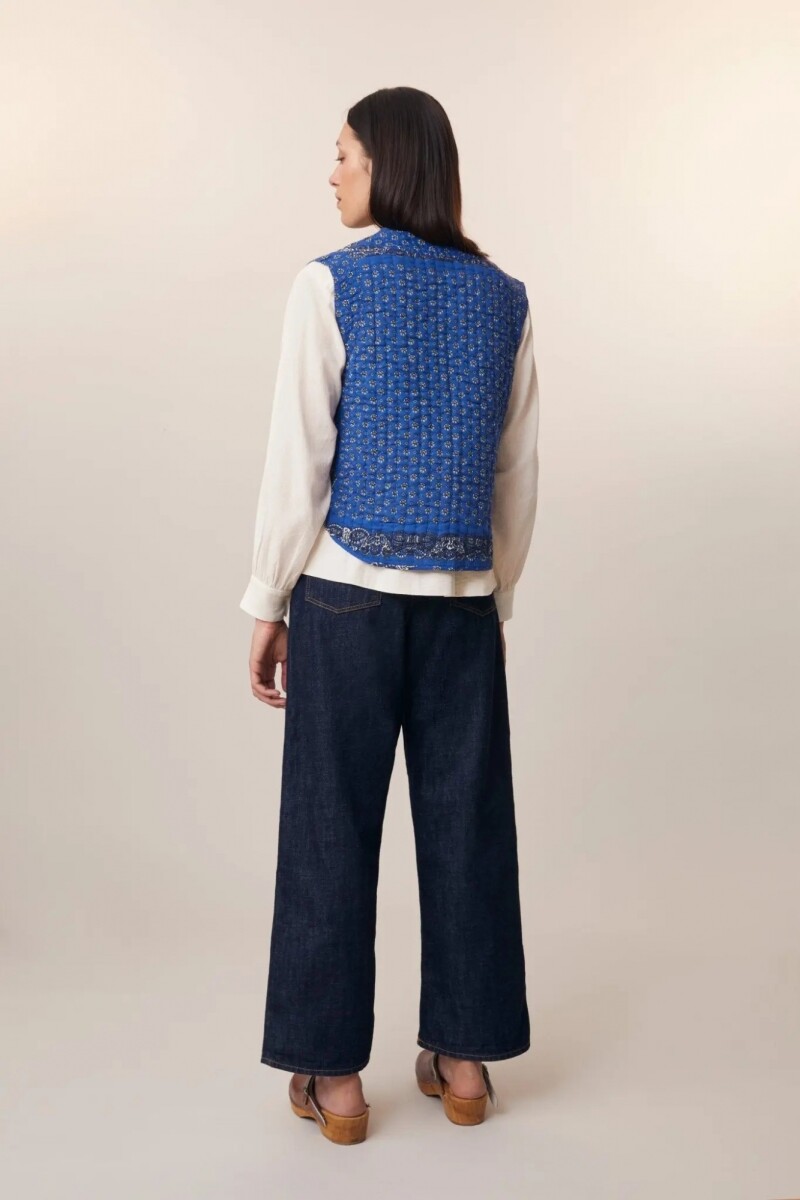 GILET PAULA N742 Azul