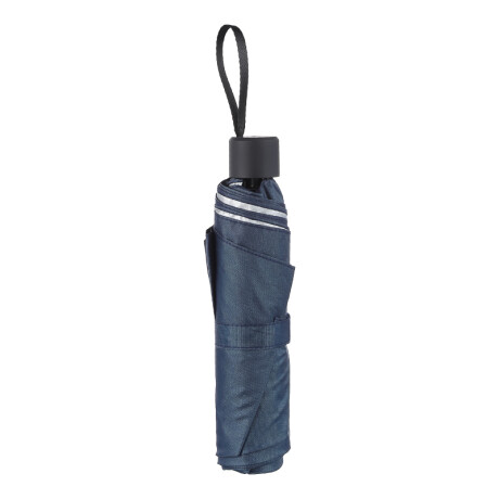 Paraguas corto con filtro solar azul