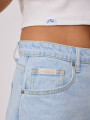 SHORT JEAN PLUMI RUSTY Celeste