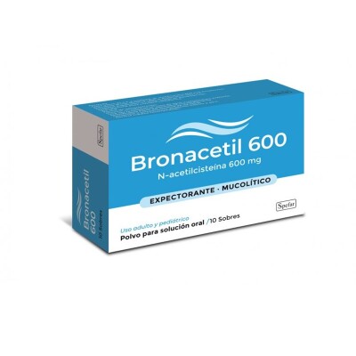 Bronacetil 600 Mg. 10 Sobres Bronacetil 600 Mg. 10 Sobres