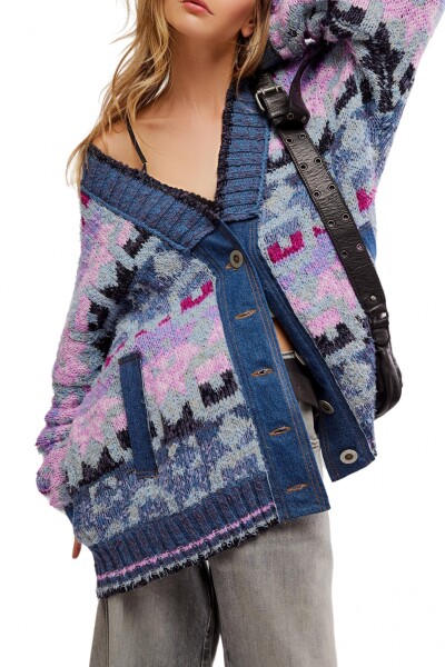 CARDIGAN BLUEBELL Azul