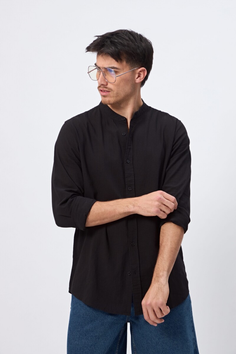 Camisa Delta - NEGRO 
