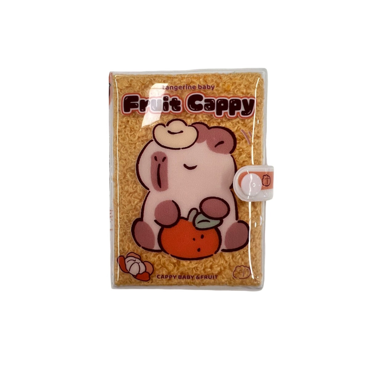 Cuaderno capibara - naranja 