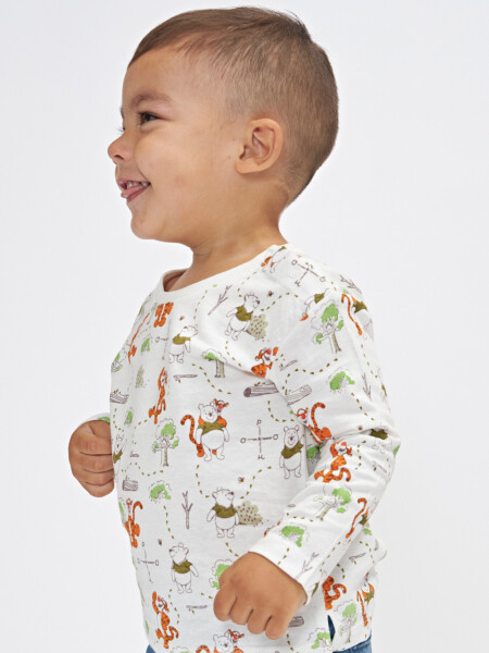 Camiseta ml estampada winnie Wnnie Pooh Blanco