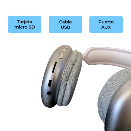 Auriculares BT Vincha Estéreo HD Livianos Azul