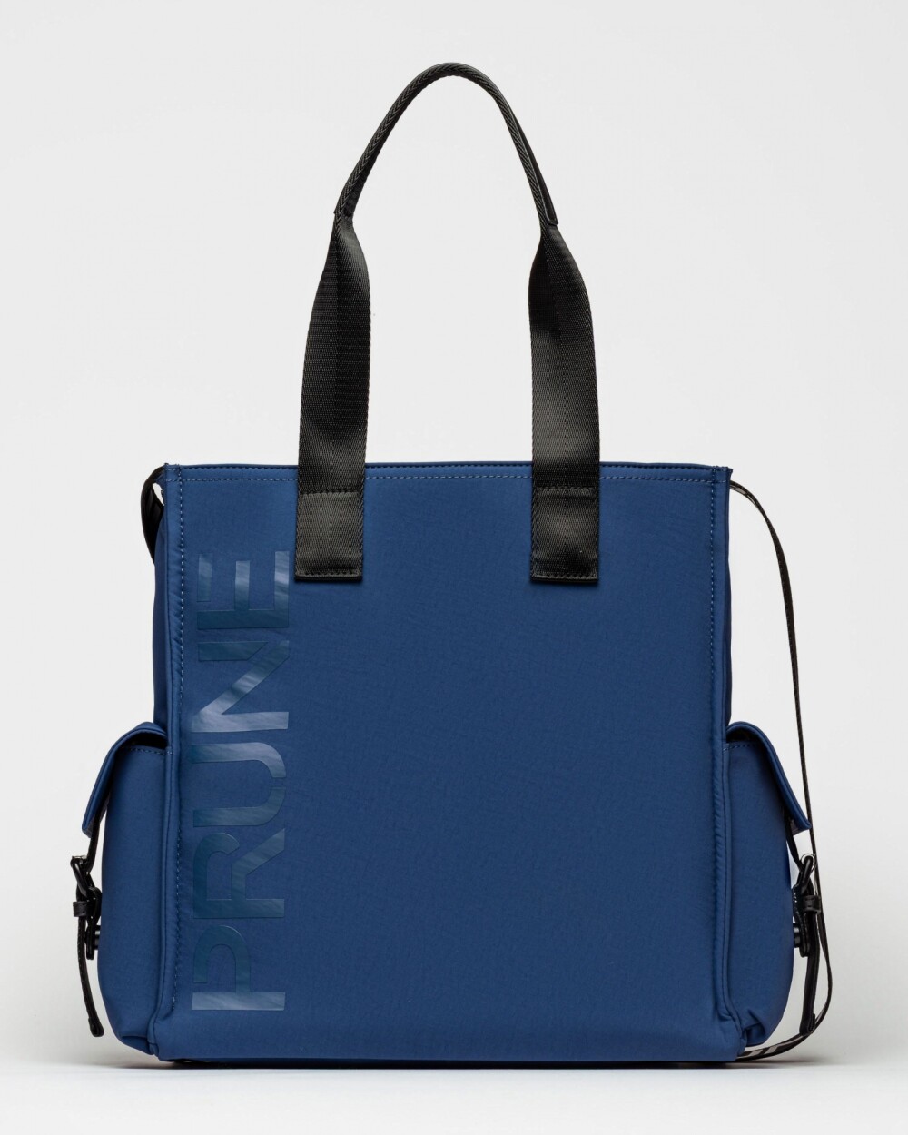 Cartera Al Hombro Light Nylon Negro Azul