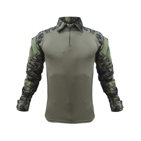 Camisaco táctico Combat RAGLAN - Fox Boy Marpat Verde
