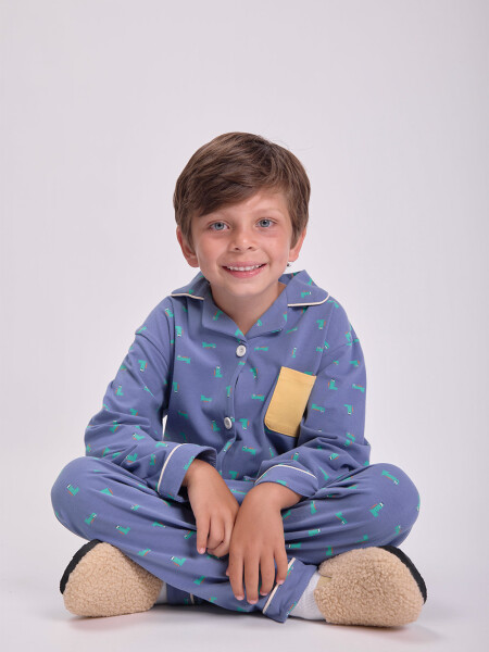 Conjunto pijama Azul