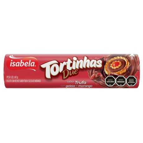 GALLETA ISABELA TORTITA 140G DUE TRUFA Y GELATINA GALLETA ISABELA TORTITA 140G DUE TRUFA Y GELATINA