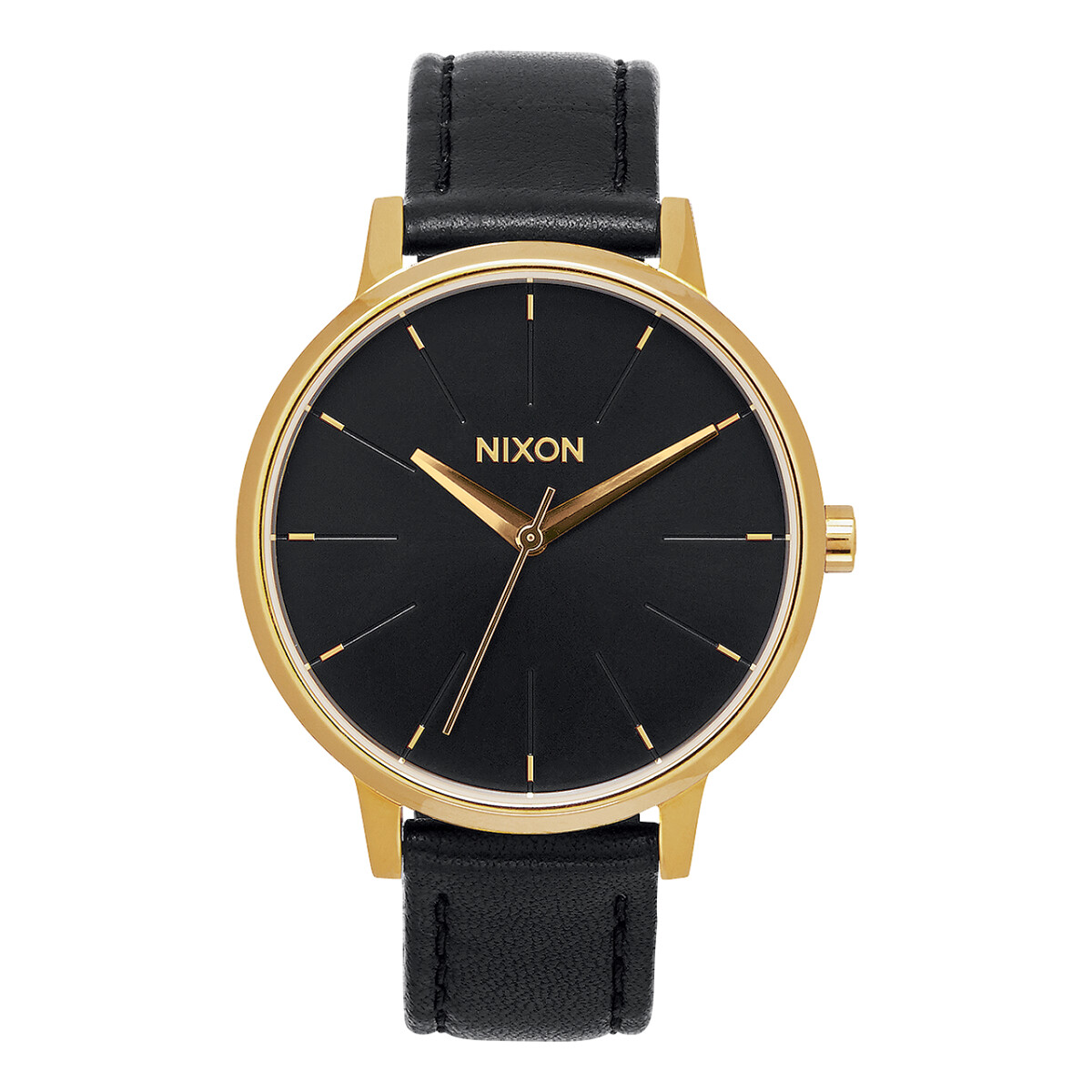 Reloj Nixon Fashion Cuero Negro 