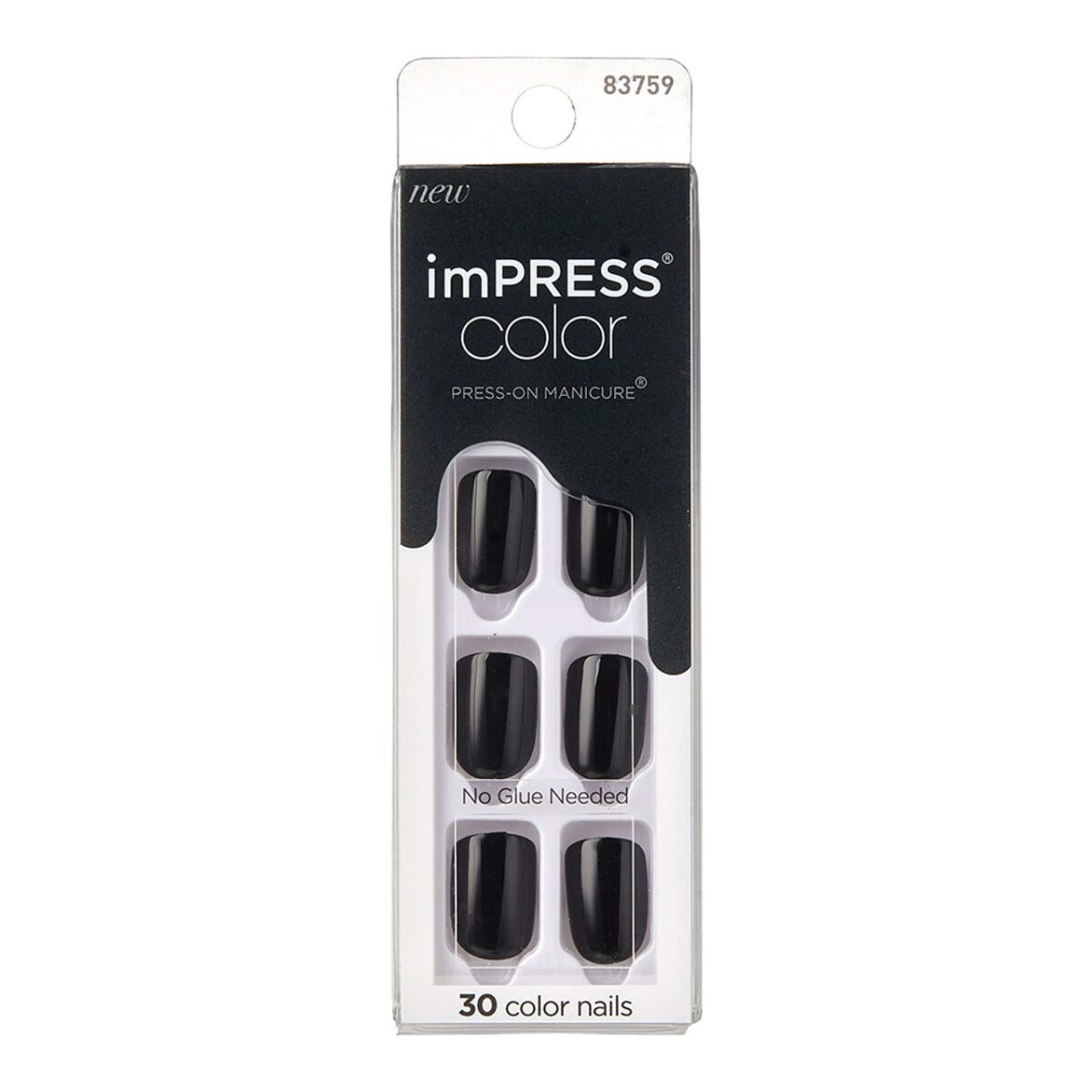 Kiss Impress Color - All Black Kimc020 Ks 