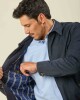 Campera Bomber Azul Oscuro