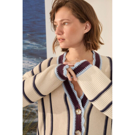 Cardigan Sur Crudo