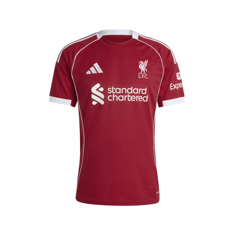 Camiseta Local Liverpool FC 25/26 Red & White