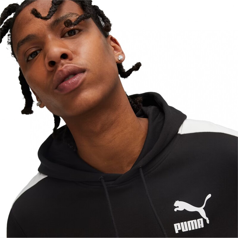 Puma T7 iconic Hoodie Black