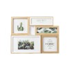 MARCO BEIGE P/5 FOTOS 41X31CM Unica