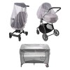 Mosquitero universal Bebesit para coche o cuna Mosquitero universal Bebesit para coche o cuna