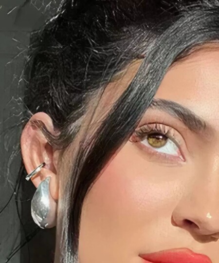 AROS DROP (30 MM) SILVER