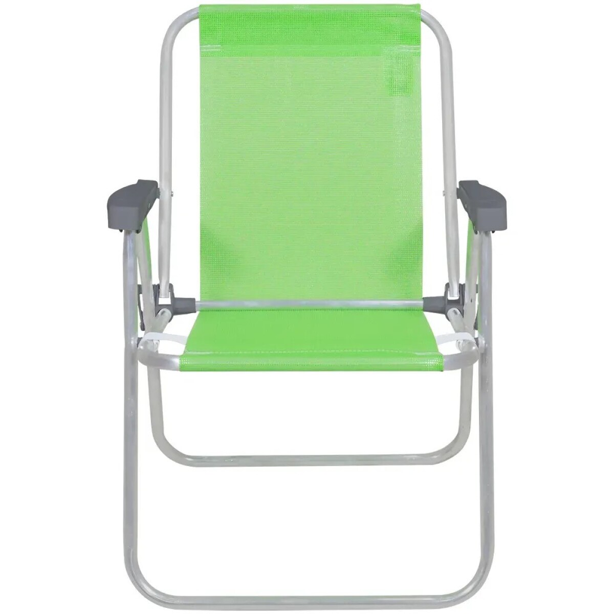 Silla Alta Bel Aluminio Lazy Poliéster De Pvc - VERDE 