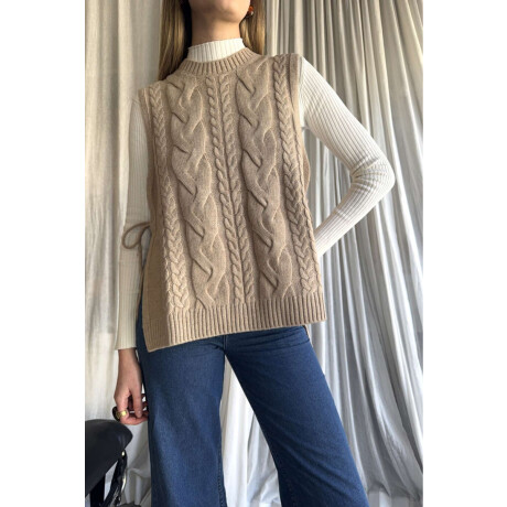 Chaleco Trensi Off White