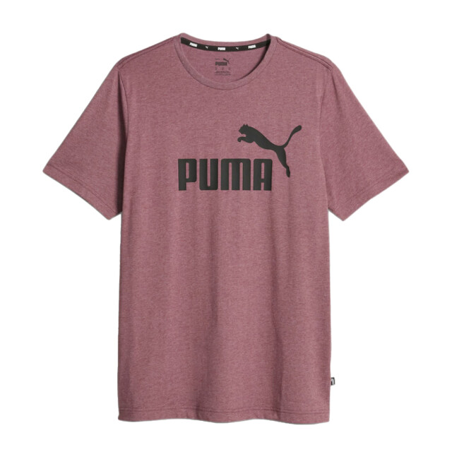 Remera de Hombre Puma ESS Heather Bordó