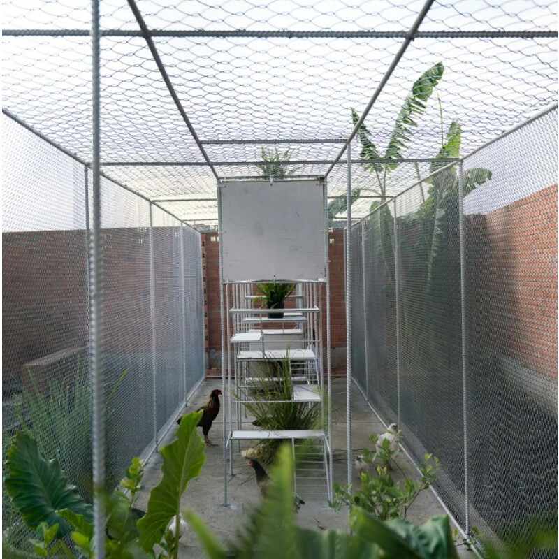 Tejido Electrosoldada Galvanizada Hexagonal 1.24mm 1.00X25M Gris