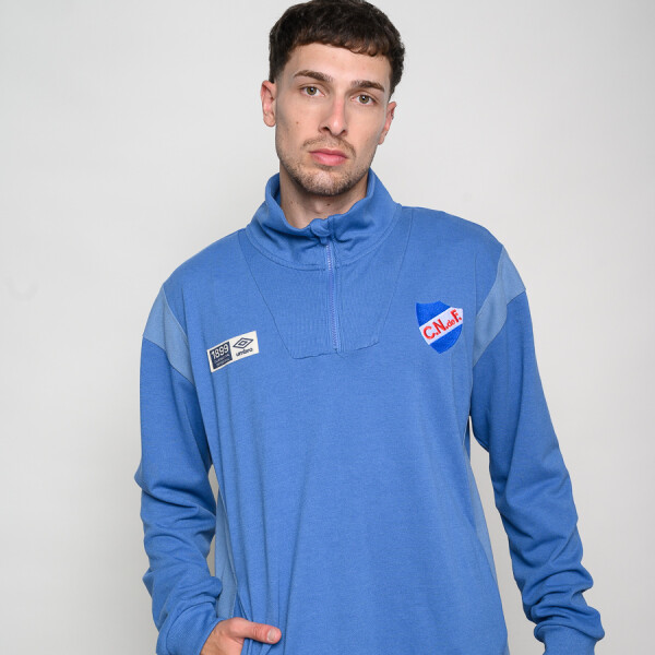 BUZO MEDIO CIERRE FLOW Nacional Hombre 00p