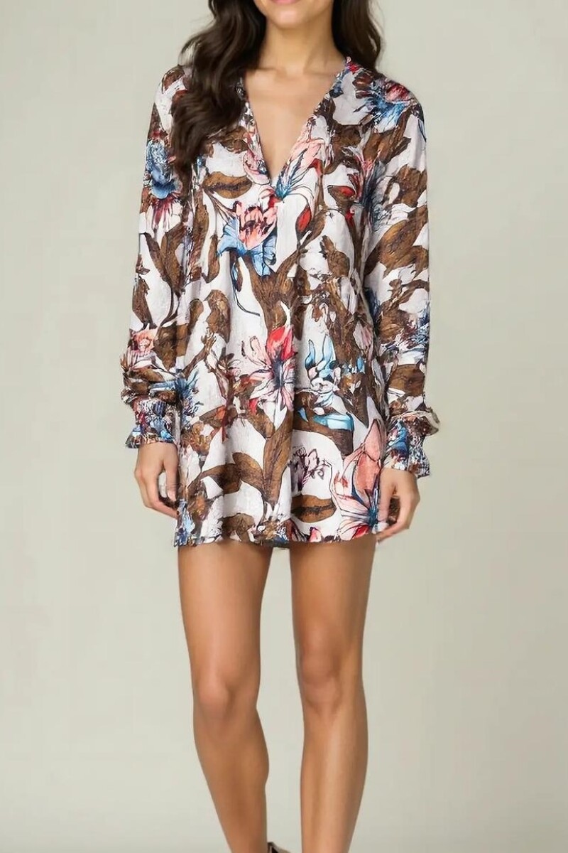 Vestido Glimmer Crudo