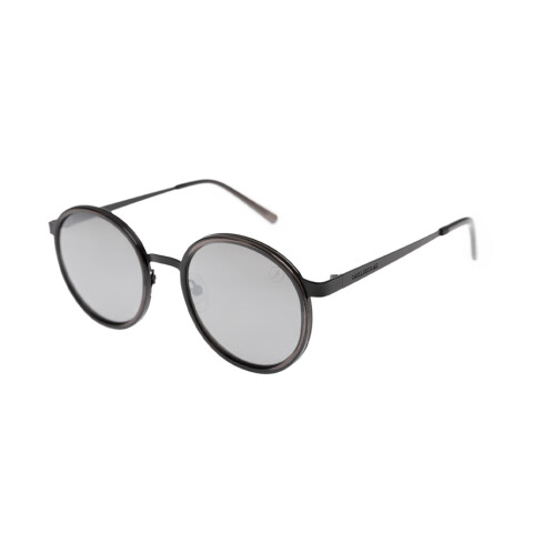 Lentes De Sol Chilli Beans Redondo - Unisex Plata/Negro