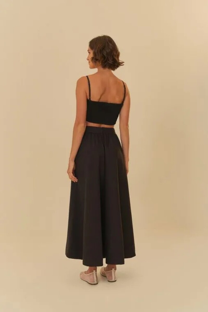 FALDA MAXI Negro