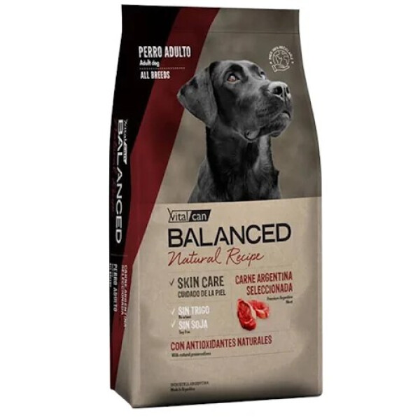 ALIMENTO PERROS BALANCED NATURAL CARNE 3KG ALIMENTO PERROS BALANCED NATURAL CARNE 3KG
