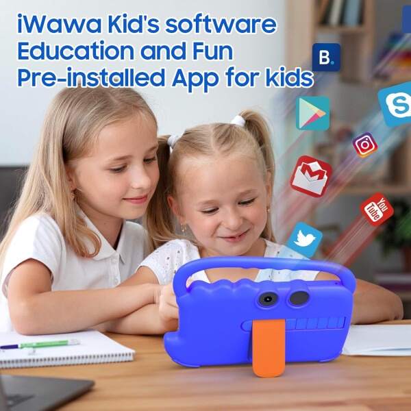 Tablet Infantil Kids 2+2gb Ram 32gb Con Lápiz AZUL