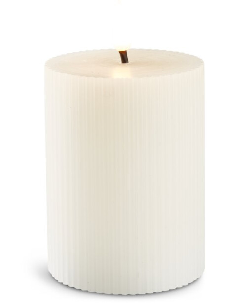 Vela pilar LED navideña GALAR Ø8xA10 cm/temporizador blanco Vela pilar LED navideña GALAR Ø8xA10 cm/temporizador blanco