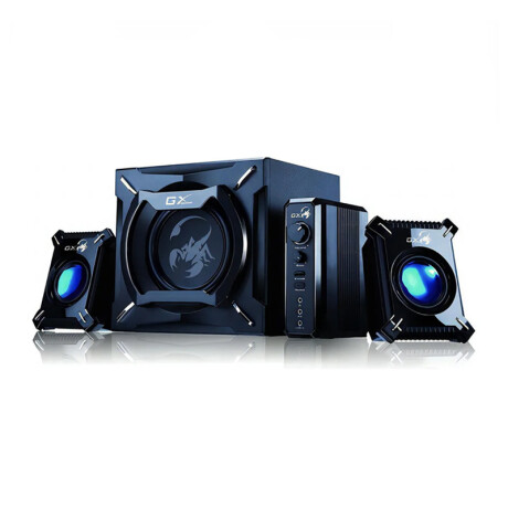 Parlante SW-G2.1 2000 II GX Gaming. Sistema 2.1 de gran potencia para juegos y multimedia Parlante SW-G2.1 2000 II GX Gaming. Sistema 2.1 de gran potencia para juegos y multimedia