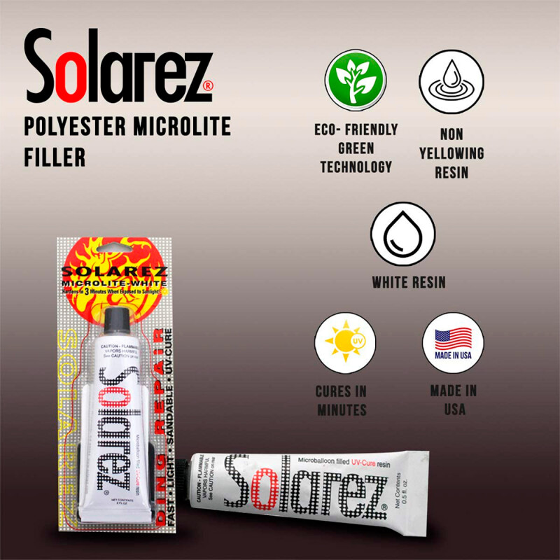 Solarez Polyester Microlite Ding Repair 0.5oz Solarez Polyester Microlite Ding Repair 0.5oz