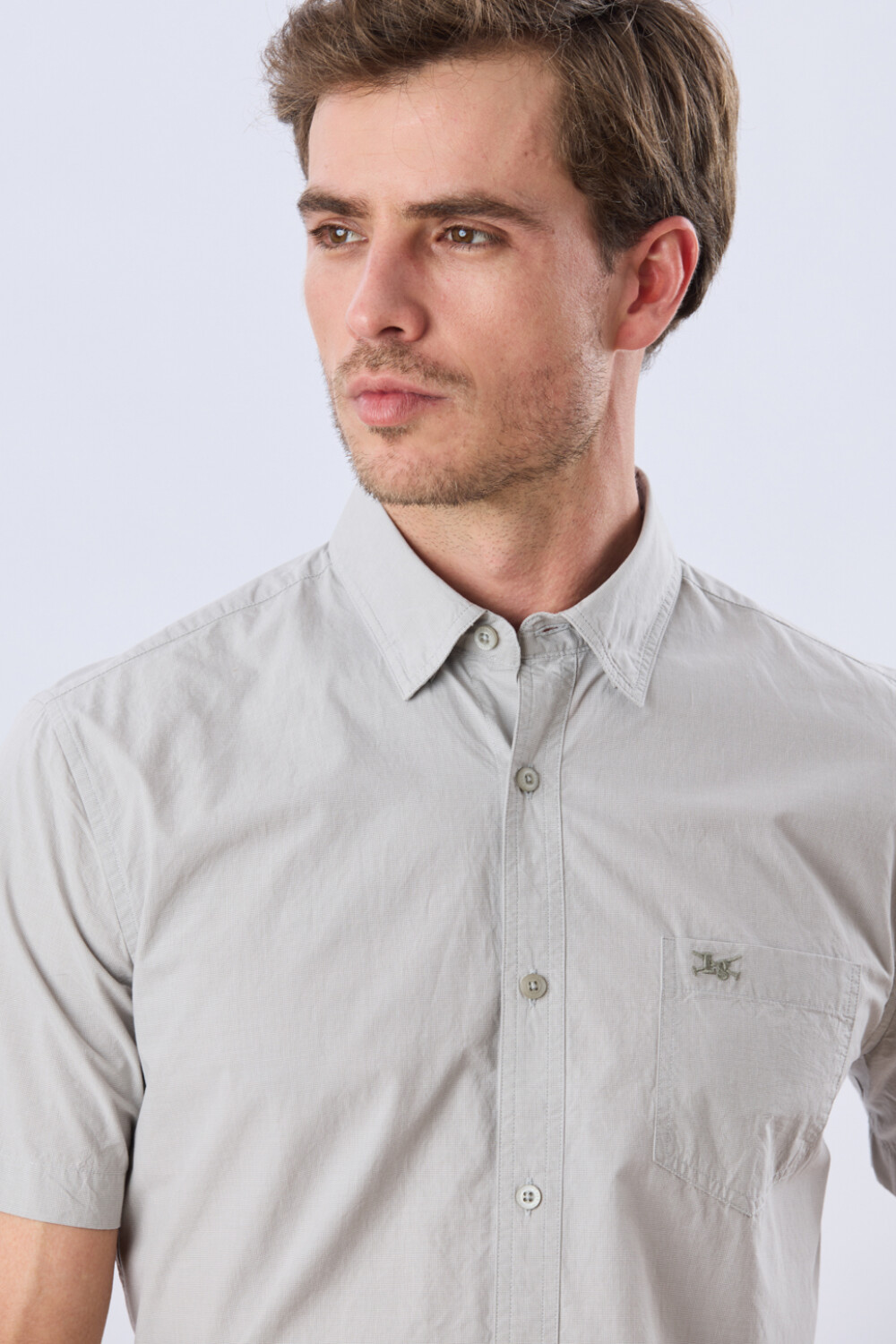 CAMISA CUADROS ALGODÓN Verde
