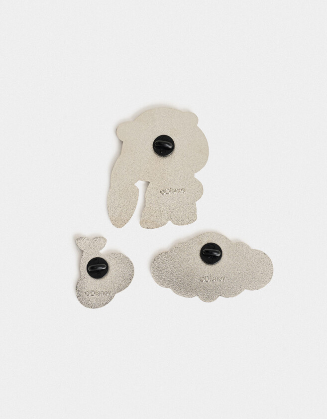 Pin Esmaltado Set De Pines "stitch Capybara" - Combinacion Multicolor