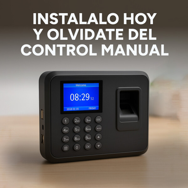 Reloj Marca Personal Huellas Biometrico Por Pendrive Reloj Marca Personal Huellas Biometrico Por Pendrive
