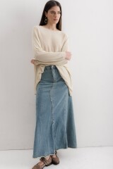 Sweater Tossa Beige Lurex