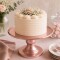 Soporte de Torta 22cm x15 cm Rosa Oro