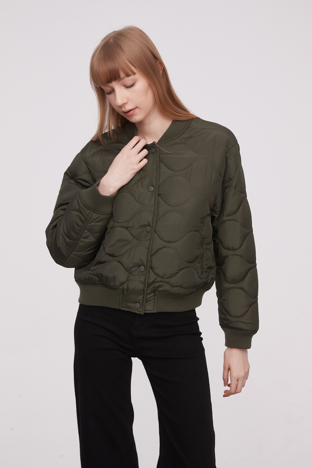 Campera Tambi Verde Oliva Oscuro