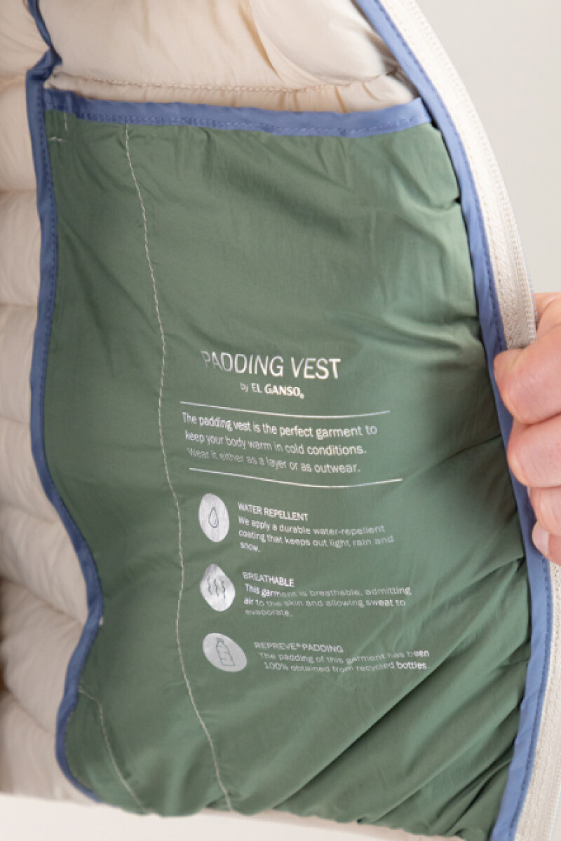 Chaleco El Ganso Beige