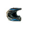 Casco Rush Cross Azul y Negro