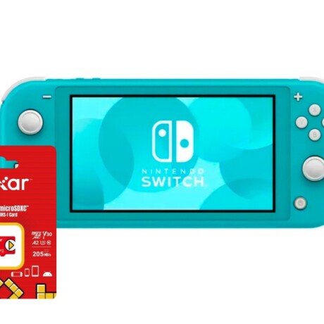 Consola Nintendo Switch Lite Turquesa + Micro Sd 512 GB 001