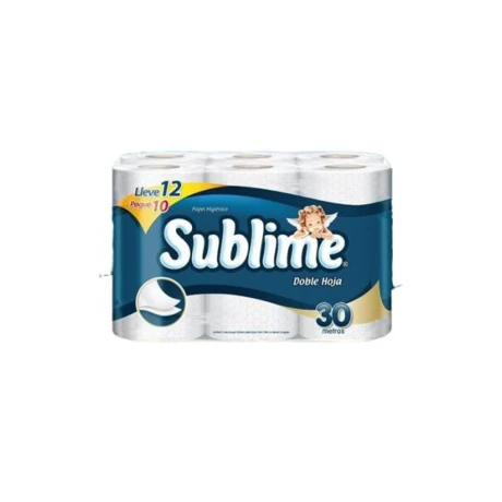 PH DOBLE HOJA 30M 12 ROLLOS SUBLIME PH DOBLE HOJA 30M 12 ROLLOS SUBLIME