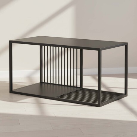 MESA RATONA METAL NEGRO OLIVIA