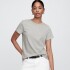 V-SS FAV CREW SOLID LIGHT HEATHER GREY