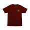 Remera Santa Cruz Loco Dot Maroon